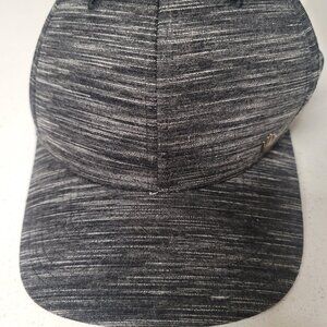No Bad Ideas Flexfit Gray With Black Metallic Logo Hat Size Small/Medium